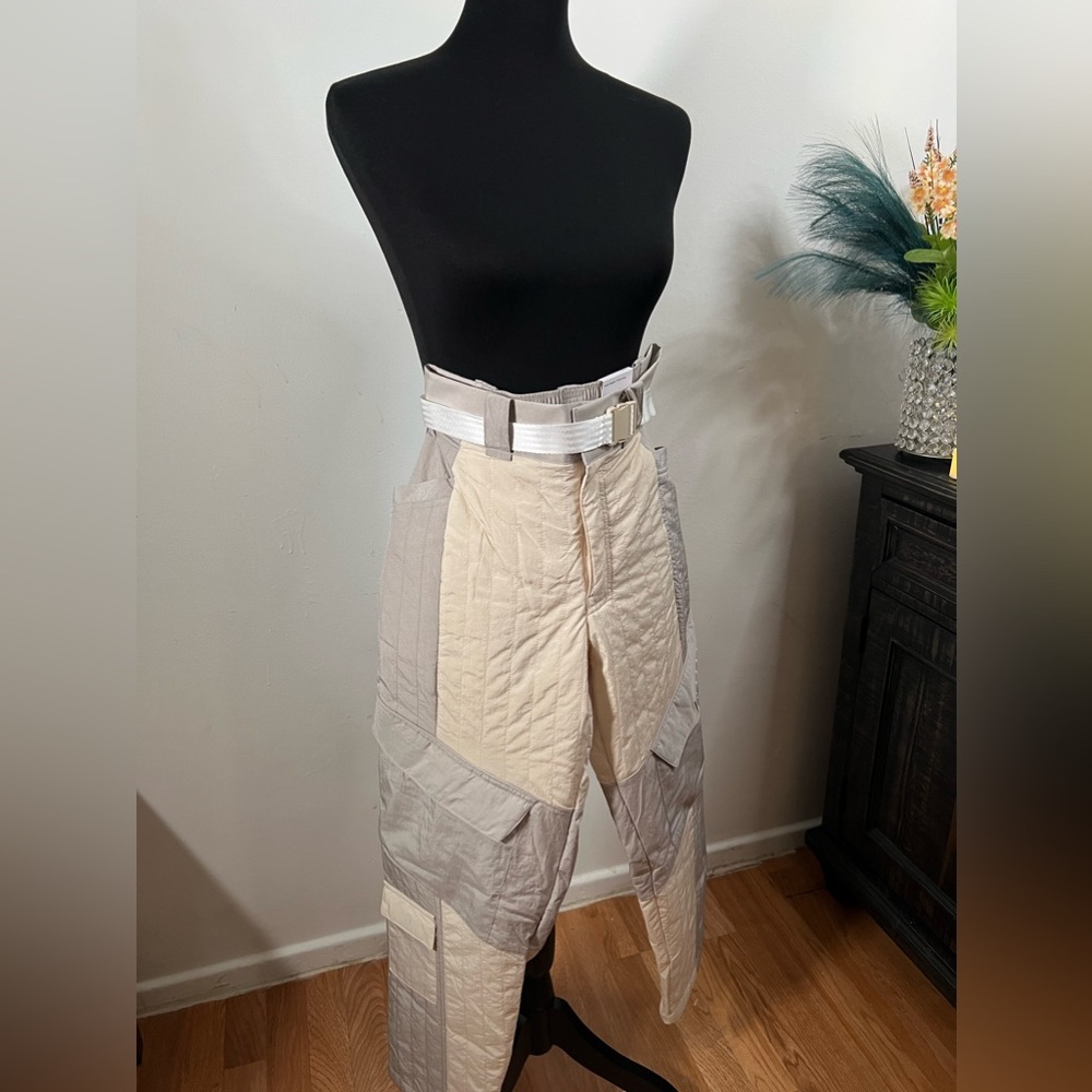 Nike Air Jordan Cozy quilted belted pants - Picture 3 of 9